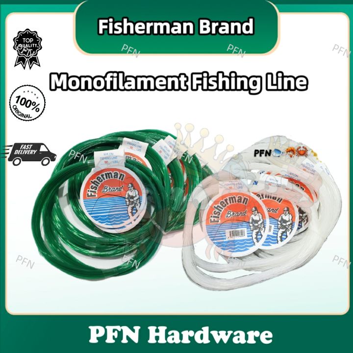 💥READY STOCK💥 PFN Nylon Monofilament Fishing Line White Color