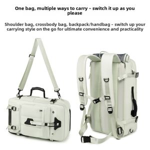 ZTZV 60L/80L Expandable Travel Backpack Waterproof Hiking Bag with USB Port Shoe Compartment Large Capacity Camping Backpack