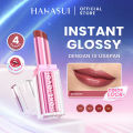 【New Product】Hanasui Next Level Butter Balm Tint - Color Butter Balm Tinted Lip Balm Melembabkan & Mencerahkan Bibir Lightweight & Cover Bibir Gelap Beauty Hyper Gloss Lip Balm. 