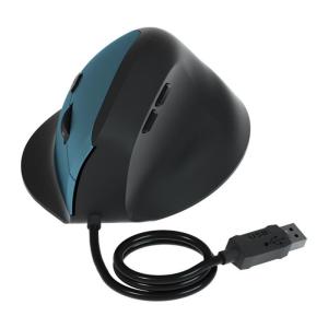 Cord Right Hand Vertical Mouse Ergonomic Gaming Mouse 1600DPI Adjust USB Optical Wrist Healthy Mouse for PC Computer