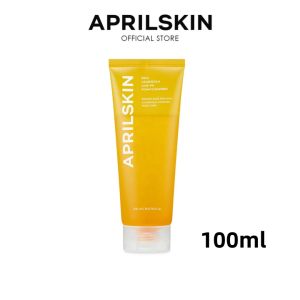 【SG Local delivery】APRILSKIN Calendula Peel Off Facial Mask - Gently exfoliates removes impurities improves uneven skin tone 100g