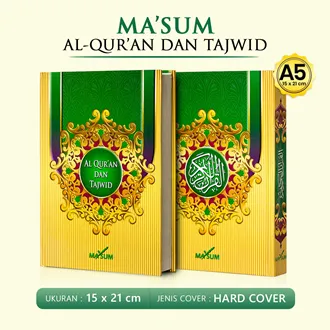 Alquran Masum Al Quran Dan Tajwid Ukuran A5 Sedang