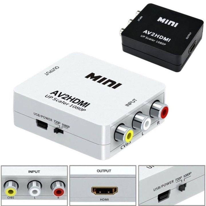 RCA to HDMI Converter RCA to HDMI Female Converter RCA to HDMI