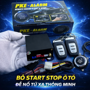Bộ Đề Nổ Ô Tô Từ Xa Start Stop – Kết Nối App Điện Thoại Phiên Bản Vỏ Nhôm Cao Cấp Loại Xịn