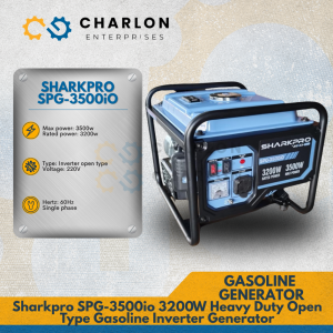 Sharkpro SPG-3500iO Heavy Duty Open Type Inverter Gasoline Generator