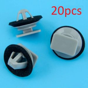 [HCM] Set 20 đinh tán nhựa 11.5mm màu xám có đệm cho xe hơi Mazda - Chốt vít nở kẹp nhựa cho cửa ô tô