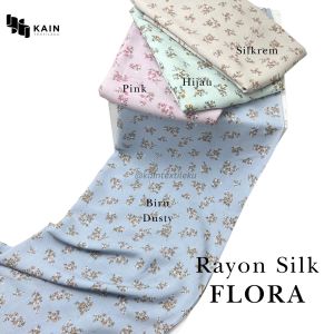 Kain Rollan Rayon Silk Flora 1 rol ± 100 yard