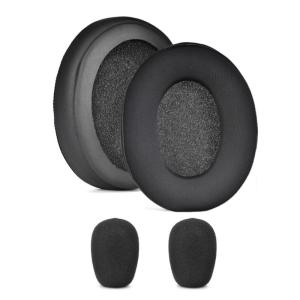 Quality Ear Cushions Mic Windscreen for Cloud 2/Cloud II/Cloud1 Headphone Provide Excellent Breathability Sound Quality