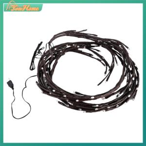 【Fast Delivery】LED Fairy Lights with 8 Modes Remote Control for Vine Tree Branch Decoration and Holiday Lighting【Arrive 1-3 Days】