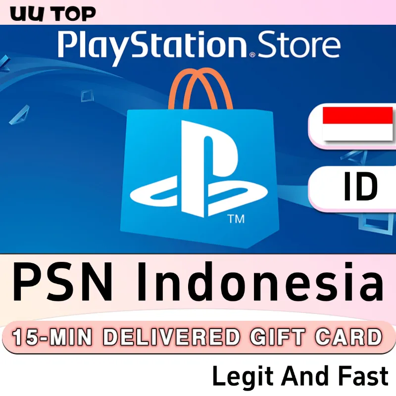 PSN Indonesia Playstation Gift Card ID 100,000 RP~400,000 RP