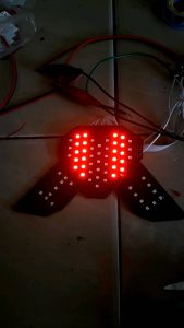 Stoplamp Running 8Mode Automatis Vario 125/150 Led Old Merah Biru