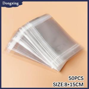 dongxing 50 cái thẻ kẹp tóc màu trắng đính Thẻ cung hiển thị Thẻ các tông đóng gói giấy