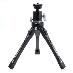 Giá đỡ ba chân mặt bàn ổn định Tripod nhôm dành cho máy ảnh giá đỡ ba chân bằng nhôm đa chức năng để phát trực tiếp và ghi âm chuyên nghiệp