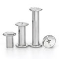 20SETS   Nickel Plated Chicago Screw /Binding Screw  /book screw. 