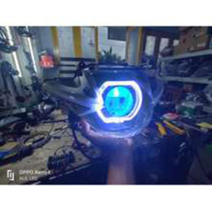Lampu Depan Biled GSX Paket Lengkap Super Terang