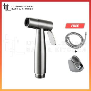 CORRO High Quality SUS304 Bathroom Toilet Bidet Spray with Holder and Flexible Hose