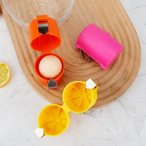 Amoki【Ready in Stock】 Portable Egg Opener Topper Cutter Egg Separator Eggshell Remover for Household Kitchen Gadgets