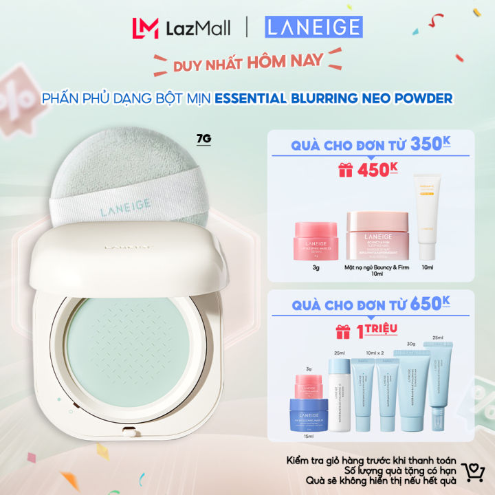 Poudre Matifiante Laneige Neo Essential Blurring Finish Powder - 7g - K-Beauty