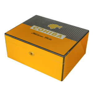 Cohiba Ciga kotak pelembab Piano cat Cedar kayu Humidor