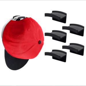 5/10Pcs Hat Holder Sticky Wall Mount Hook For Baseball Cap Casual Hat Storage Hook Free-punch Paste Portable Door Closet Hanger
