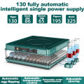 Egg Incubator130 Eggs Fully Automatic Egg Incubator Intelligent Digital Hatcher Brooder with Temperature Control and Auto Turning for Hatching Chicken Duck Goose Quail Birds, Incubators for Farm. 