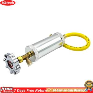 Liquid การใช้หัวฉีด R12R R134A 1/4 นิ้ว SAE Liquid Coolant FILLER Tube 2Oz รถ Air Conditioner Refill Dye/หัวฉีดน้ำมัน