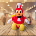 JOLLIBEE PLUSH DOLL HUGGABLE BRAND NEW AND SEALED. 