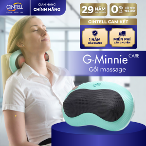|GIÁ SỐC| Gối Massage nhiệt 3D Gintell G-Minnie Care | 12 tháng bảo hành chính hãng