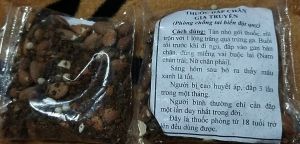 Bột bọc chân phòng chống cao huyết áp và đột quỵ