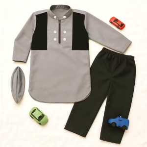 SETELAN BAJU KOKO ANAK LAKI LAKI PLUS PECI TERBARU 1-12 TAHUN BAJU MUSLIM JUBAH ANAK LAKI LAKI KEREN