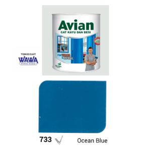 Avian sintetik cat kayu besi solvent based 25cc kilap cepat kering