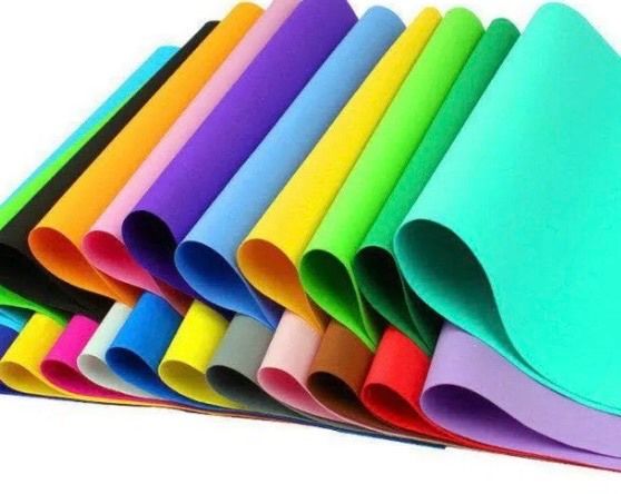 EVA FOAM SHEET / SPONGE PAPER CRAFT SHEET Thichness: 2MM Size: 24 inches x  20 inches (SOLD PER SHEET)