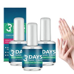3 Days Nail Care Oil 2026 New Moisturizing Strengthening Nail Care Polish Oil 3 Days Nail Care Oil with Keratin for Dry Weak Fragile and Damaged Nails (1 PCS)