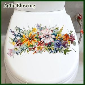 Aolie สติกเกอร์ติดห้องน้ำสติ๊กเกอร์ติดผนังในห้องน้ำสติ๊กเกอร์กันน้ำสติ๊กเกอร์ติดผนังห้องน้ำสติกเกอร์ดอกไม้