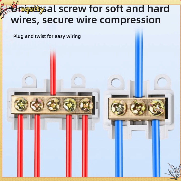 EQUITY Conductor Brass High Power Splitter Large Current Universal Wire ...