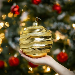 3PCS 15CM Christmas Decorations Ball Decorative Ornaments Ideal For Shopping Malls And Hotels Christmas Ball Decorations h2610