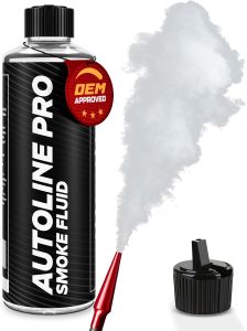 AutoLine Pro Automotive Best Ranked Clean & High-Density Smoke Fluid Solution for Smoke Machines (EVAP Vacuum and More) [Not for Ventus]