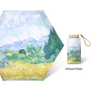 (Ship in 12hrs)AMBRELLA Mini compact portable pocket umbrella Outdoor Water Windproof rainproof Anti-UV lightweight folding umbrella