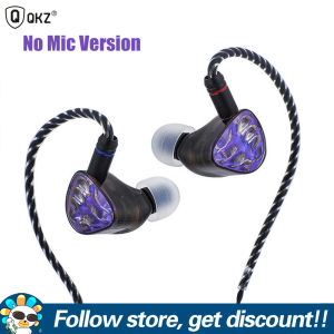 QKZ x HBB Hades Earphone High-Precision DLP-3D Printing Technology Professional KOL Tuning Headphone With 2 Pin Detachable Cable 2DD In-Ear Monitor Earbuds Noise Cancelling Sport Game Wired Headsets For Smartphones MP3 MP4 Players Tablets Laptop Computer