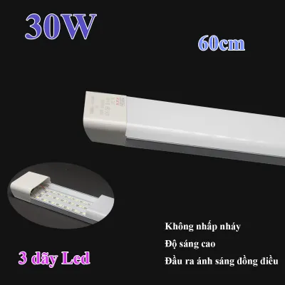 Đèn Led 1.2m Đèn Led bán nguyệt cao cấp 60cm/30w 1.2m/45w 65W 85W siêu sáng tiết kiệm điện Ánh sáng Trắng