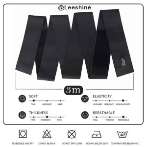 Leeshine Waist Trainer for Women Fitness Abdominal Elastic Belt Long Torso Tummy Wraps Belly Waist Body Shaper