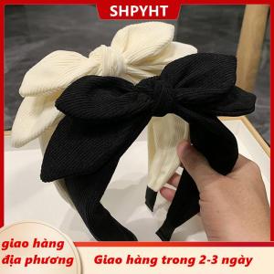 [COD] SHPYHT Giao hàng địa phương Đẹp Mới Lớn Bow Thỏ Tai Mũ Nón Cho Phụ Nữ Headband Cô Gái Cổ Điển Bow Tóc Ban Nhạc Rộng Hoop Hairband Tóc Phụ Kiện