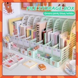 New Cute Cartoon Desk Organizer with Multi-Compartment Storage for School & Office