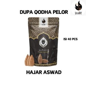 Bukhur Kerucut QODHA Pelor Kembang isi 40 Pcs Bakhour Buhur Dupa Asap Kebawah