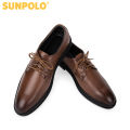 Giày Nam Da Thật Công Sở SUNPOLO SPH296 (Đen, Nâu). 