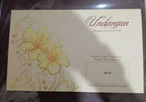 UNDANGAN ERA BARU 88110 UNDANGAN NIKAH UNDANGAN PERNIKAHAN WEDDING CARD KARTU UNDANGAN KARTU UCAPAN FREE PLASTIK