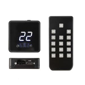 4Pin Fan Speed Controller Digital Display Remote Control 24V 12V 5V Controller Gonvernor for PC Cooling