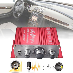Amplifier HY-2001 Red: Penguat Daya Audio untuk Mobil dan Motor