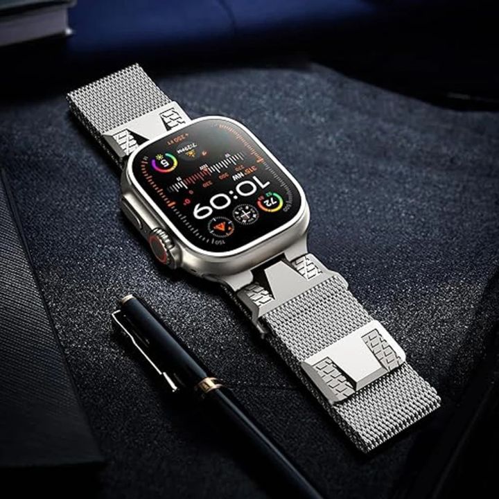 Steel Milanese Milanese Loop Apple Watch Magnetic Strap For Apple