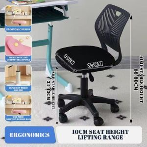 JSF Net Breathable Office Chair Swivel High Back Office Chair  Conference Room Staff Training Chair Home Study Chair